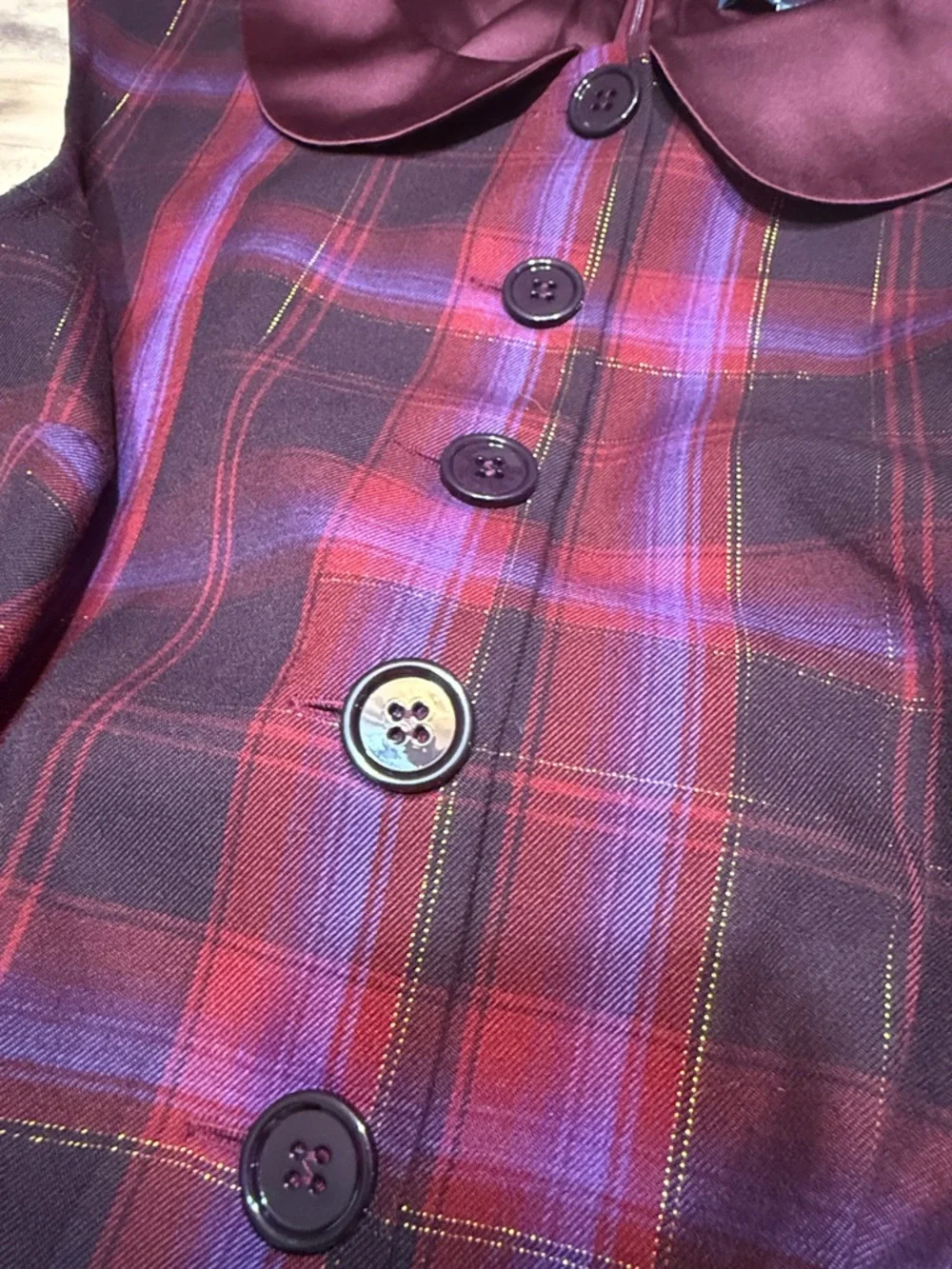 ModCloth plaid dress